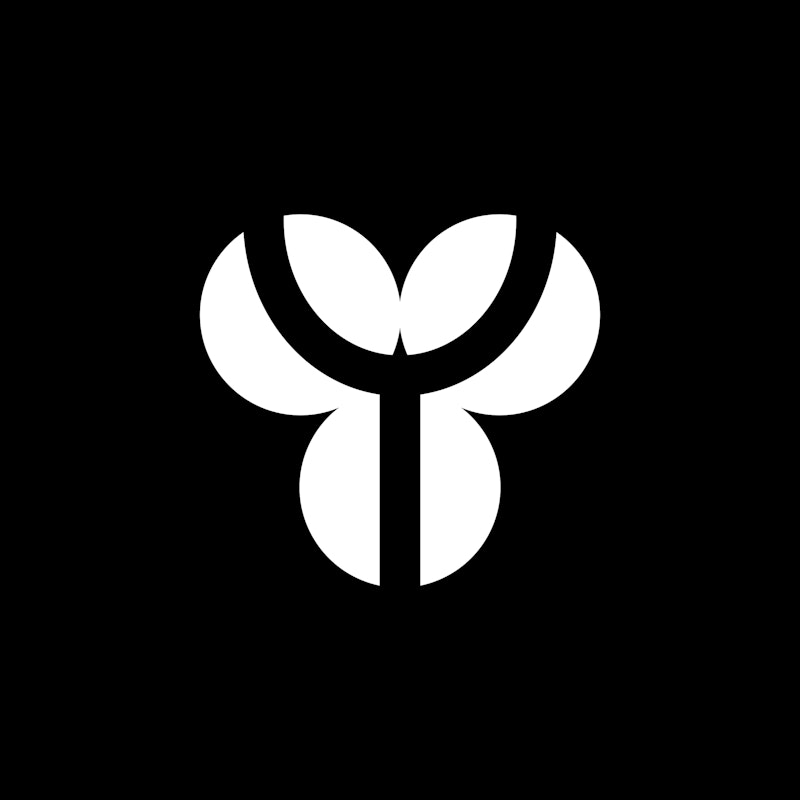 Inspirational logo designed by Kazumasa Nagai for Yasuda Trust Bank}