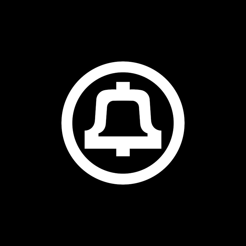 Inspirational logo designed by Saul Bass,Saul Bass & Associates for Bell System (American Telephone & Telegraph Corporation)}